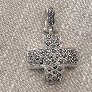 Marcasite Cross
